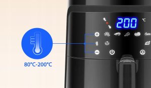 Frytkownica Frytownica Beztłuszczowa 1900W Aigostar Ava 7L Smart Wifi 8