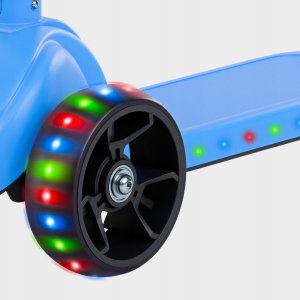 Hulajnoga Balansowa Dla Dzieci Tulano Rookie 15 Blue Kółka Led Lampka 3+ 10