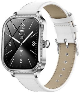 SMARTWATCH WATCH ZEGAREK AMOLED BLUETOOTH ROZMOWY MENU PL DAMSKI SMARTBAND MK88 17