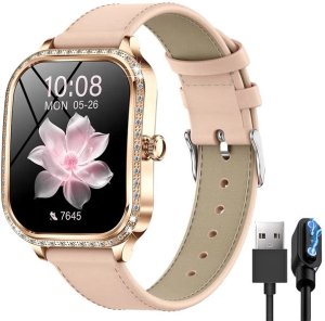 SMARTWATCH WATCH ZEGAREK AMOLED BLUETOOTH ROZMOWY MENU PL DAMSKI SMARTBAND MK88 17