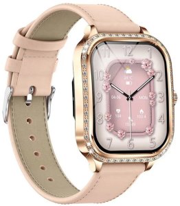 SMARTWATCH WATCH ZEGAREK AMOLED BLUETOOTH ROZMOWY MENU PL DAMSKI SMARTBAND MK88 18