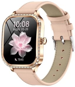 SMARTWATCH WATCH ZEGAREK AMOLED BLUETOOTH ROZMOWY MENU PL DAMSKI SMARTBAND MK88 19