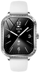 SMARTWATCH WATCH ZEGAREK AMOLED BLUETOOTH ROZMOWY MENU PL DAMSKI SMARTBAND MK88 16