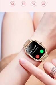 SMARTWATCH WATCH ZEGAREK AMOLED BLUETOOTH ROZMOWY MENU PL DAMSKI SMARTBAND MK88 5