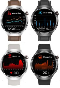 SMARTWATCH ZEGAREK SMARTBAND MENU POLSKIE DAMSKI ROZMOWY MĘSKI SMART WATCH WATCH 4 PRO 13