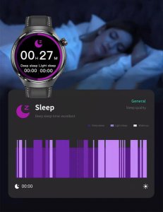 SMARTWATCH ZEGAREK SMARTBAND MENU POLSKIE DAMSKI ROZMOWY MĘSKI SMART WATCH WATCH 4 PRO 8
