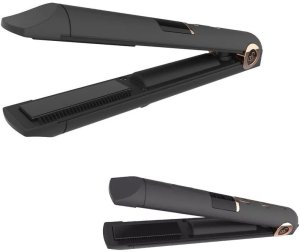 Prostownica do włosów ceramiczna lcd 2w1 regulacja temperatury power bank 6