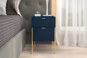 Szafka nocna POLKA granatowa SKANDICA 4