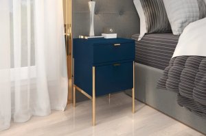 Szafka nocna POLKA granatowa SKANDICA 5