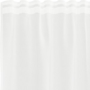 vidaXL Firanka Koronkowa z zasłonami Kwiatowy Biały 1200 x 180 cm Poliester 2