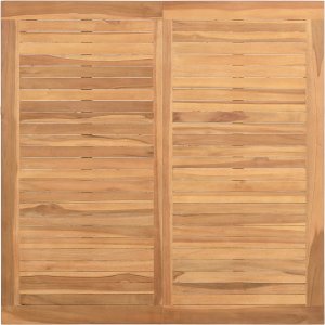 vidaXL Stolik kawowy Brązowy 85 x 85 x 45 cm Lite drewno tekowe 2