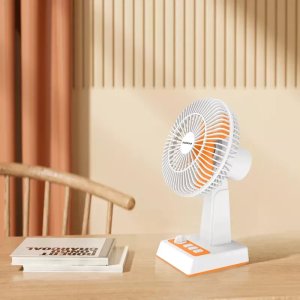 Mały wentylator biurkowy USB 3 prędkości, wydajny i cichy do użytku 3