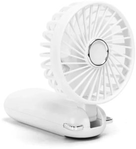 Miniwentylator ręczny ładowany z USB z odłączaną podstawą. 3