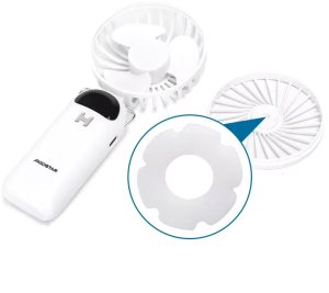 Miniwentylator ręczny ładowany z USB z odłączaną podstawą. 4