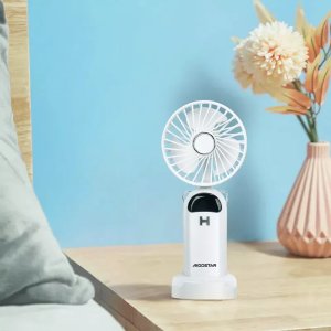 Miniwentylator ręczny ładowany z USB z odłączaną podstawą. 5