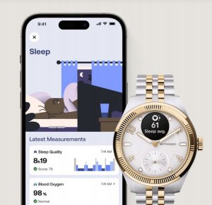 Withings Scanwatch Nova Brilliant 39mm Gold 6