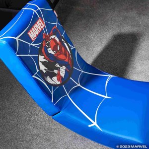 X Rocker Marvel Spider-Man Gaming Bodensessel blau 3