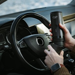 Ekspres na kapsułki Adler Przenośny elektryczny ekspres ciśnieniowy do kawy - 20 bar - USB  (AD 4400) 13