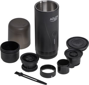 Ekspres na kapsułki Adler Przenośny elektryczny ekspres ciśnieniowy do kawy - 20 bar - USB  (AD 4400) 8