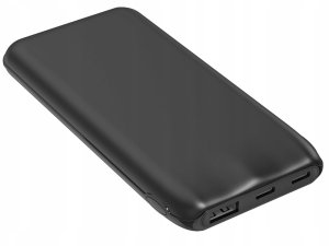 PLATINET POWER BANK 10000 mAh 3,7V 37Wh 12W 2x USB-C 1x USB-A BLACK [46031] 7