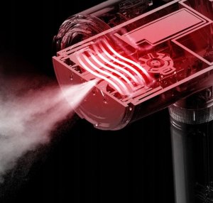 Parownica do ubrań Deerma Przenośne Żelazko Parowe Steamer 2W1 Hs200 5