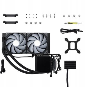 TRYX PANORAMA Komplett-Wasserkühlung, ARGB - 240 mm, schwarz 4