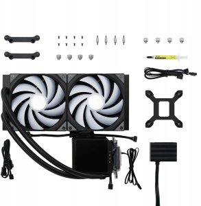 TRYX PANORAMA Komplett-Wasserkühlung, ARGB - 280 mm, schwarz 5