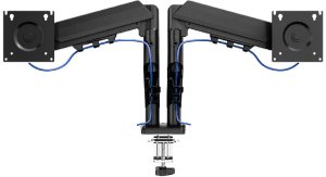 Uchwyt na dwa monitory ( zestaw z podstawką na laptop ) Tracer Double Armflex 3