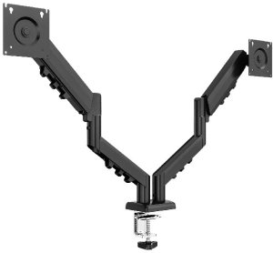 Uchwyt na dwa monitory ( zestaw z podstawką na laptop ) Tracer Double Armflex 4