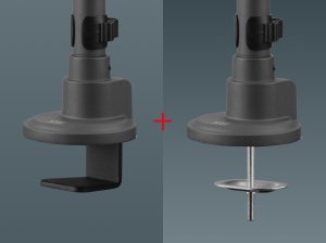 Uchwyt na monitor DM5110 One For All, 17"-50", max 20kg, 200x300, czarny 2