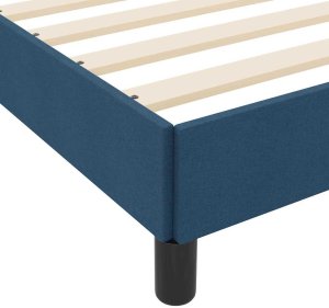 vidaXL Łóżko sprężynowe Inny Niebieski 80 x 200 cm tkanina 10