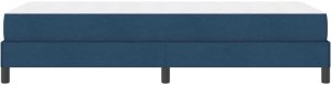 vidaXL Łóżko sprężynowe Inny Niebieski 100 x 200 cm tkanina 8