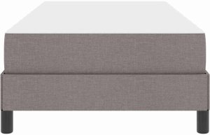 vidaXL Łóżko sprężynowe Inny Ciemnoszary 80 x 200 cm tkanina 7