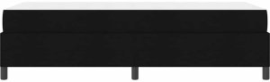 vidaXL Łóżko sprężynowe Czarny, Czarny 90 x 200 cm 8