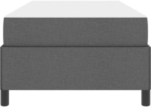 vidaXL Łóżko sprężynowe Ciemnoszary, Czarny 90 x 200 cm 7