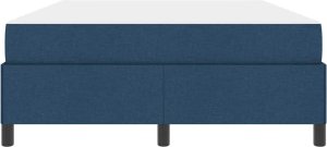 vidaXL Łóżko sprężynowe Jasnoszary, Czarny 140 x 200 cm 7