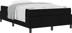 vidaXL Łóżko sprężynowe Czarny, Czarny 120 x 200 cm 3