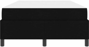 vidaXL Łóżko sprężynowe Czarny, Czarny 120 x 200 cm 7