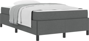 vidaXL Łóżko sprężynowe Ciemnoszary, Czarny 120 x 200 cm 3