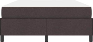 vidaXL Łóżko sprężynowe Brązowy 160 x 200 cm 7