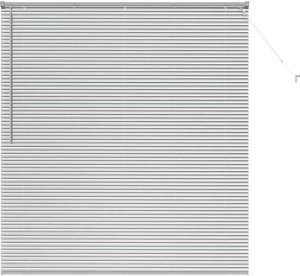 vidaXL Roleta Okienna z zasłonami Inny Srebrny 160 x 175 cm Aluminium 2