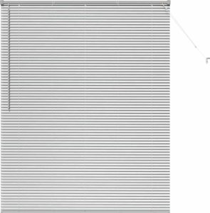 vidaXL Roleta Okienna z zasłonami Inny Srebrny 80 x 130 cm Aluminium 2