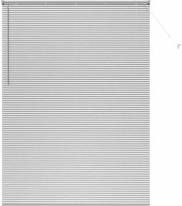 vidaXL Roleta Okienna z zasłonami Inny Srebrny 160 x 220 cm Aluminium 2