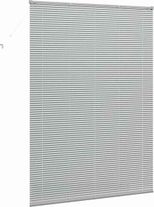 vidaXL Roleta Okienna z zasłonami Inny Srebrny 160 x 220 cm Aluminium 7