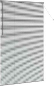 vidaXL Roleta Okienna z zasłonami Inny Srebrny 80 x 130 cm Aluminium 5