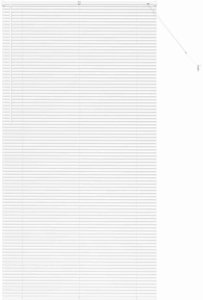 vidaXL Roleta Okienna z zasłonami Inny Biały 120 x 220 cm Aluminium 2