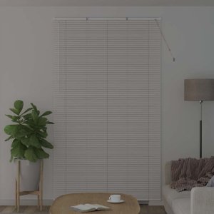 vidaXL Roleta Okienna z zasłonami Inny Biały 80 x 130 cm Aluminium 3