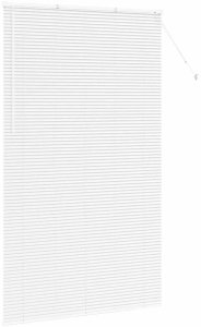 vidaXL Roleta Okienna z zasłonami Inny Biały 80 x 130 cm Aluminium 5