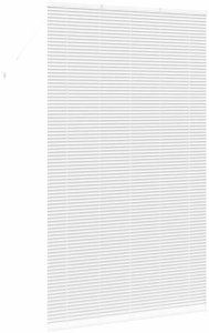 vidaXL Roleta Okienna z zasłonami Inny Biały 80 x 130 cm Aluminium 7