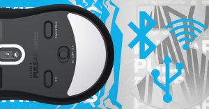 Mysz dla graczy bezprzewodowa Hator Pulsar 3 Wireless biała 8